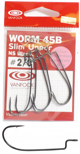 Vanfook Worm 45b slim upper NS Black