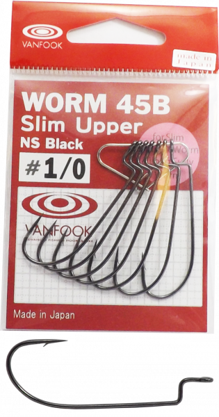 Vanfook Worm 45b slim upper NS Black